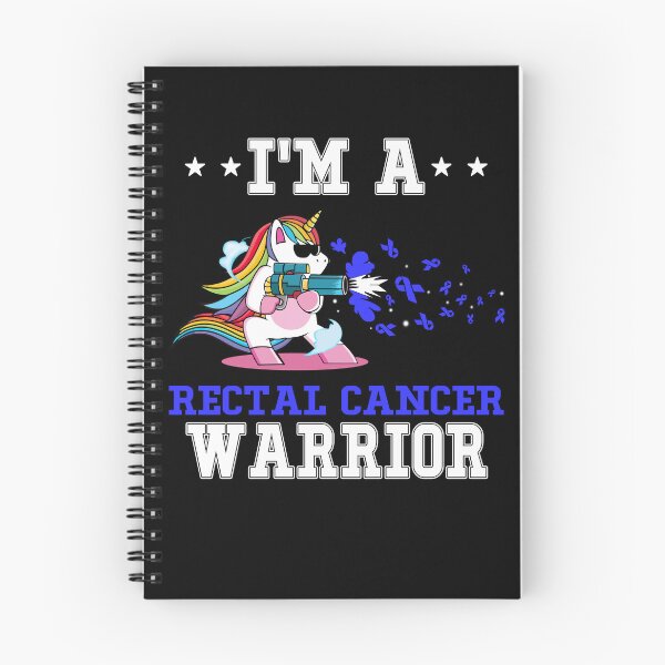 Item preview, Funny Unicorn I'm A Rectal Cancer Warrior designed and sold by heppenp.