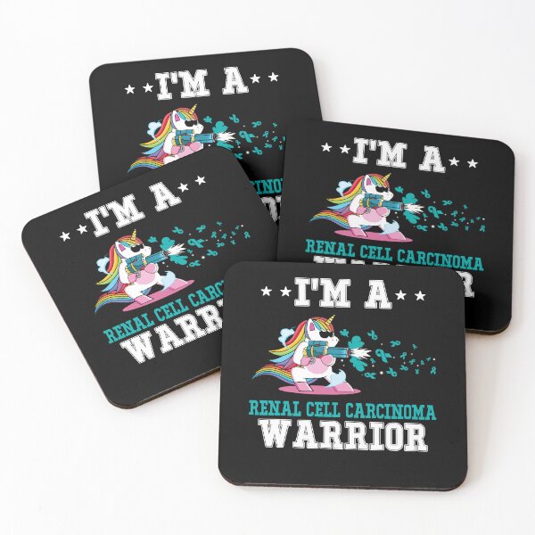 Item preview, Funny Unicorn I'm A Renal Cell Carcinoma Warrior designed and sold by heppenp.