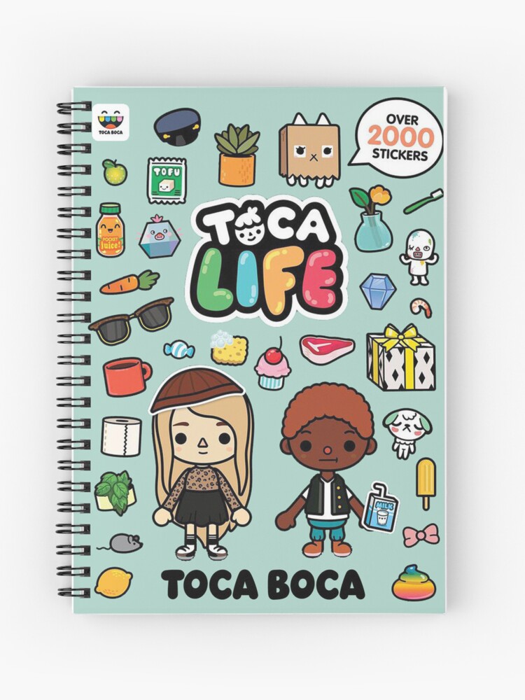 Notebook Toca Boca  Current Boca Characters Games - Notebook - AliExpress