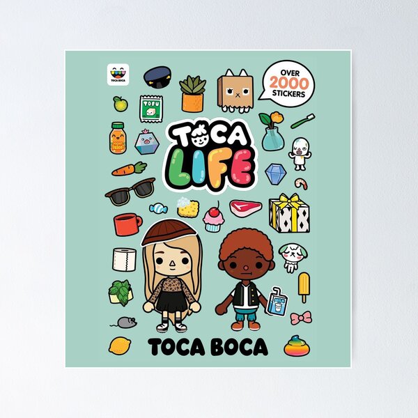 toca boca and gacha life Poster for Sale by kader011