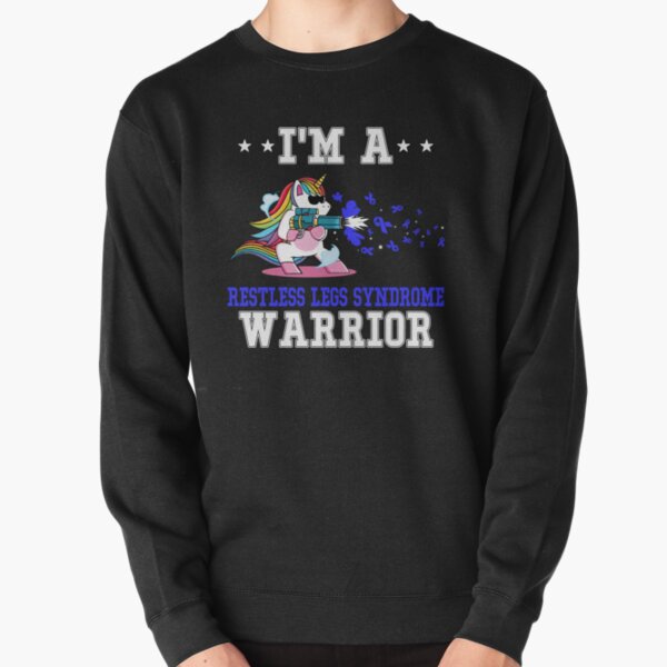 Item preview, Funny Unicorn I'm A Restless Legs Syndrome Warrior designed and sold by heppenp.