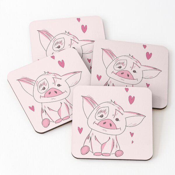 Artikelvorschau, Süßes Babyschwein liebt handgezeichnetes Schweinsgeschenk für Babys entworfen und verkauft von SweetbeStore.