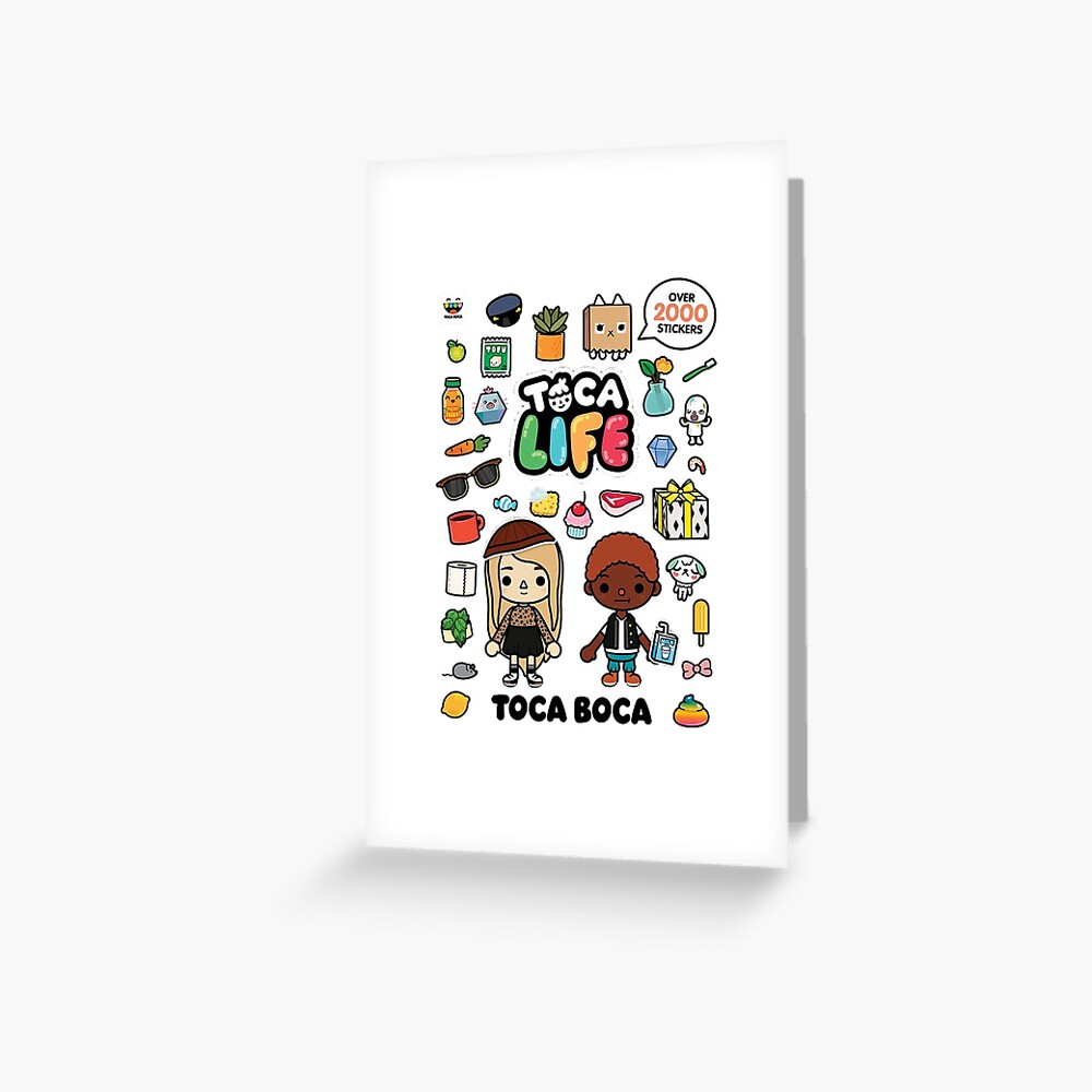 Toca Boca Toca Boca 2021 Toca Life World Postcard for Sale by