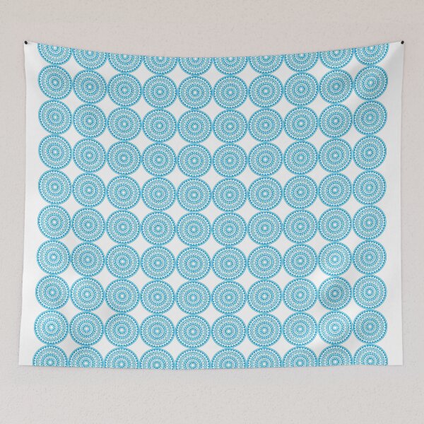 Item preview, Luxury Mandala Seamless Pattern -  Blue Mandala Designs designed and sold by podekom.