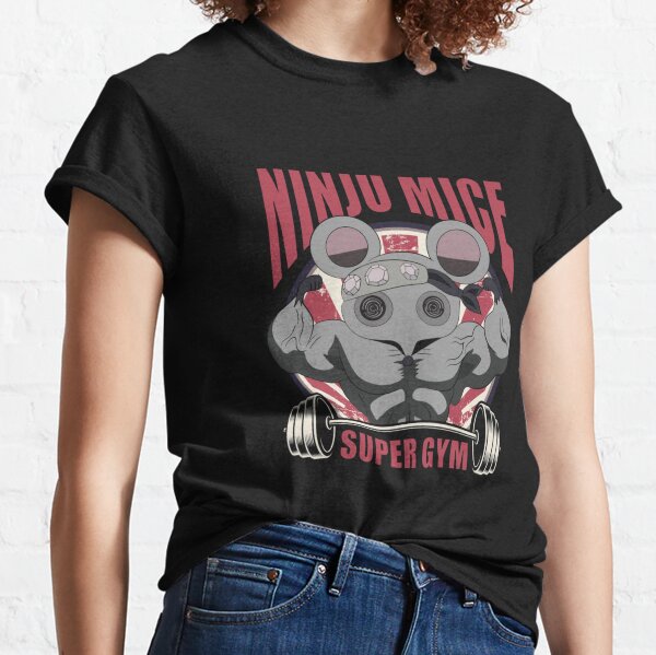 Divertida camiseta Tengens Mice Super Gym Camiseta clásica