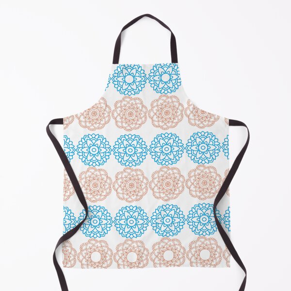 Item preview, Luxury Mandala Seamless Pattern -  Blue and Red Mandala Designs designed and sold by podekom.