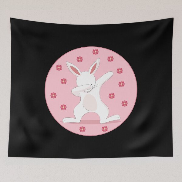 Item preview, Easter Vibes - Dabbing Rabbit designed and sold by soudaniet.