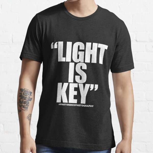 Light is Key (white) Essential T-Shirt