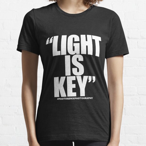 Light is Key (white) Essential T-Shirt