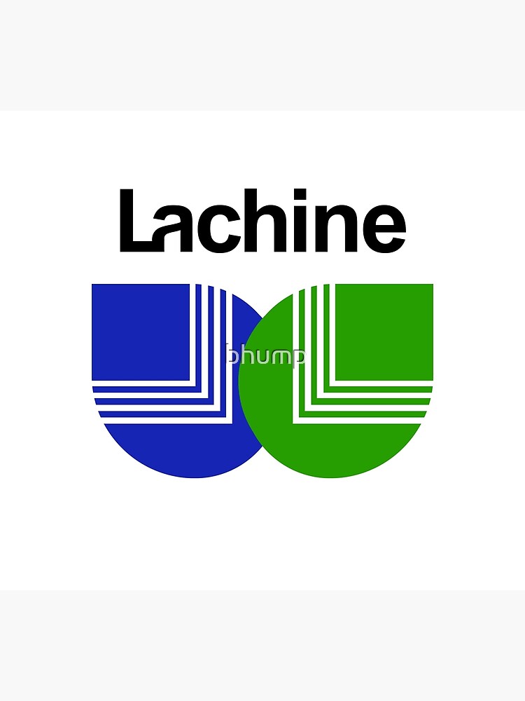 "Lachine Logo (With Text)" Poster for Sale by bhump Redbubble
