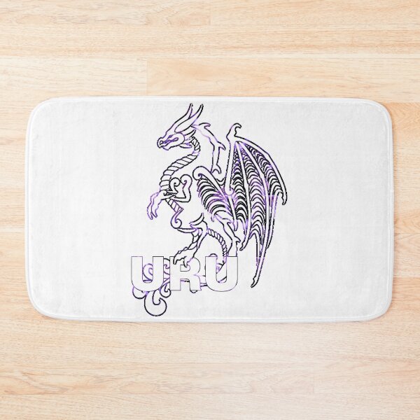 Item preview, Uru Dragon Purple Flames designed and sold by Freihalt.
