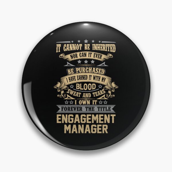 Artikelvorschau, Engagement-Manager-T-Shirt - für immer das Titel-Job-Geschenkartikel-T-Stück entworfen und verkauft von celiagomez456.