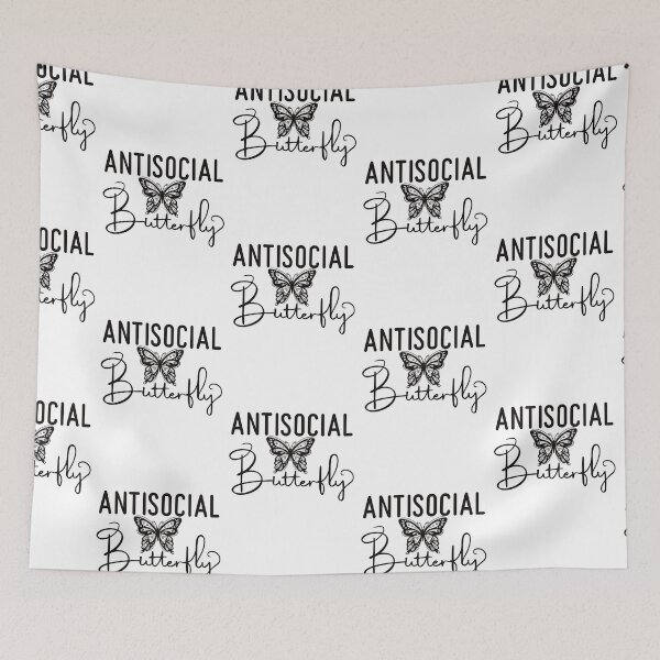 Item preview, Mariposa antisocial designed and sold by BtheLight.