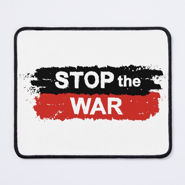 Item preview, Stop the War Red & Black designed and sold by WearWolfDesigns.