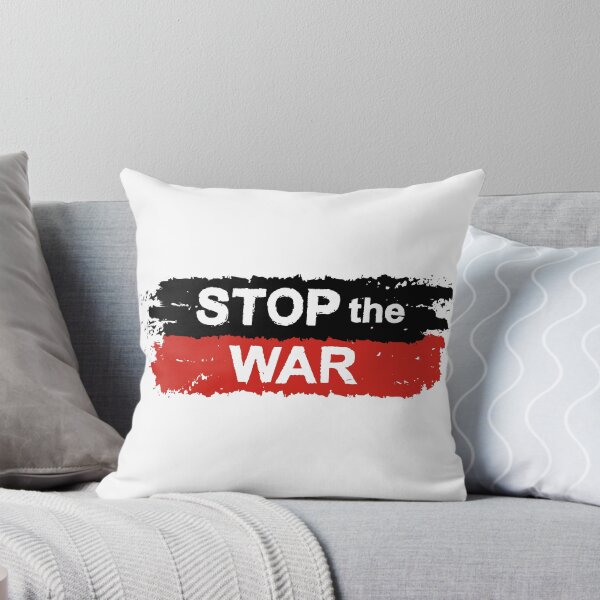 Item preview, Stop the War Red & Black designed and sold by WearWolfDesigns.