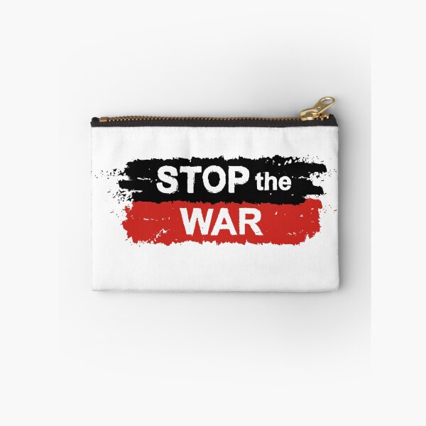 Item preview, Stop the War Red & Black designed and sold by WearWolfDesigns.