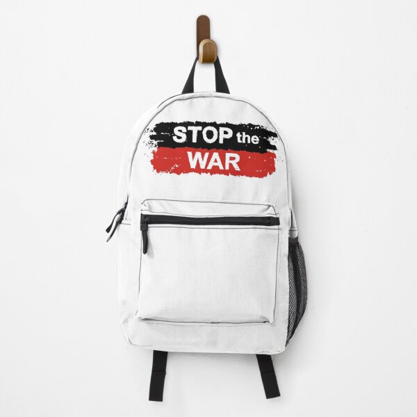 Item preview, Stop the War Red & Black designed and sold by WearWolfDesigns.