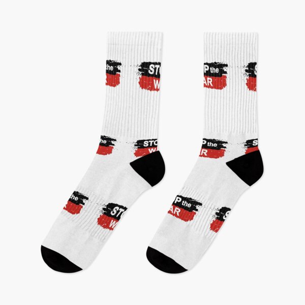 Item preview, Stop the War Red & Black designed and sold by WearWolfDesigns.