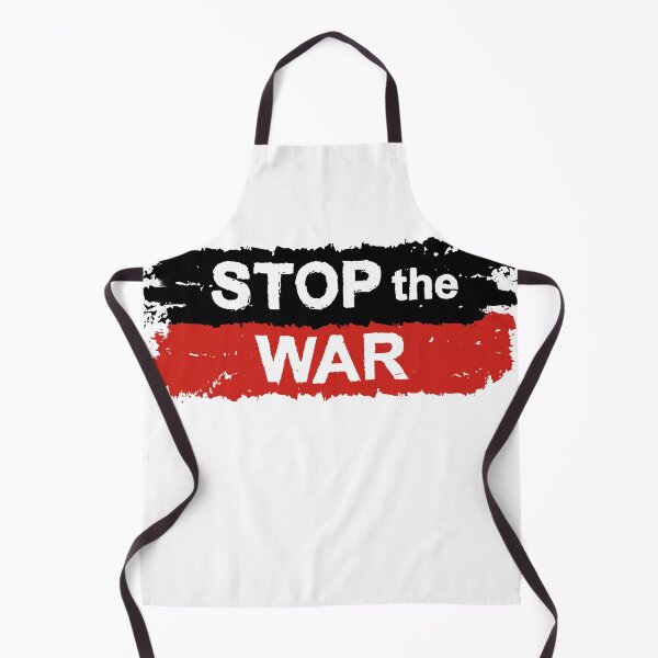 Item preview, Stop the War Red & Black designed and sold by WearWolfDesigns.