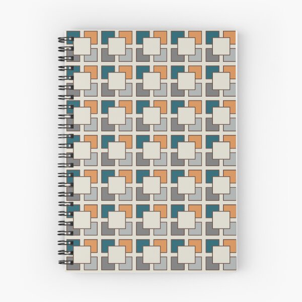 Item preview, Japandi Inspired Squares Pattern designed and sold by beccaveedesigns.