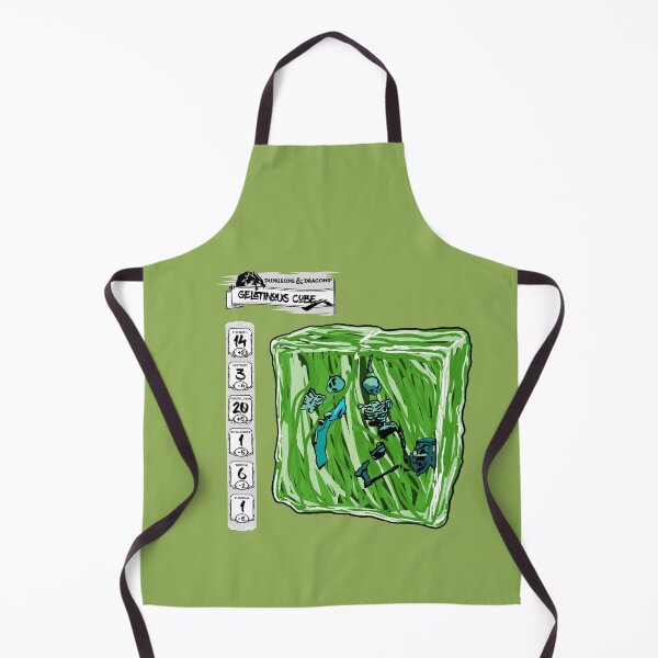Item preview, DND Gelatinous Cube Stats designed and sold by Black-Orc.
