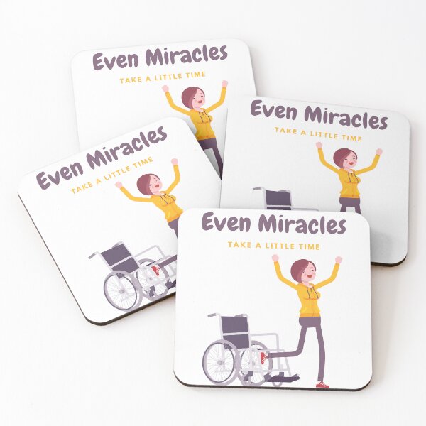 Item preview, Even Miracles Take A Little Time designed and sold by Fayad-Art.