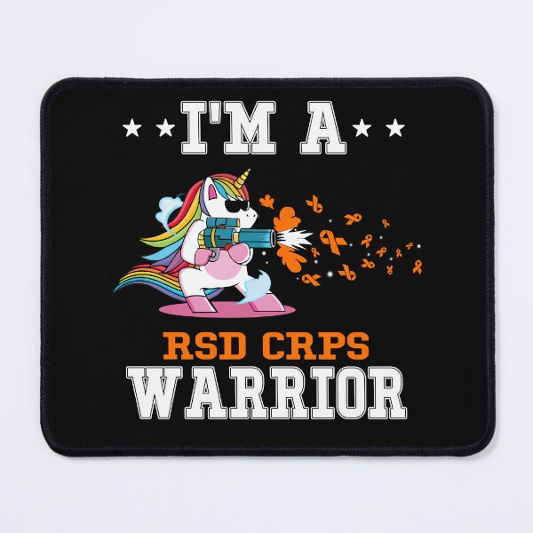 Item preview, Funny Unicorn I'm A RSD CRPS Warrior designed and sold by heppenp.