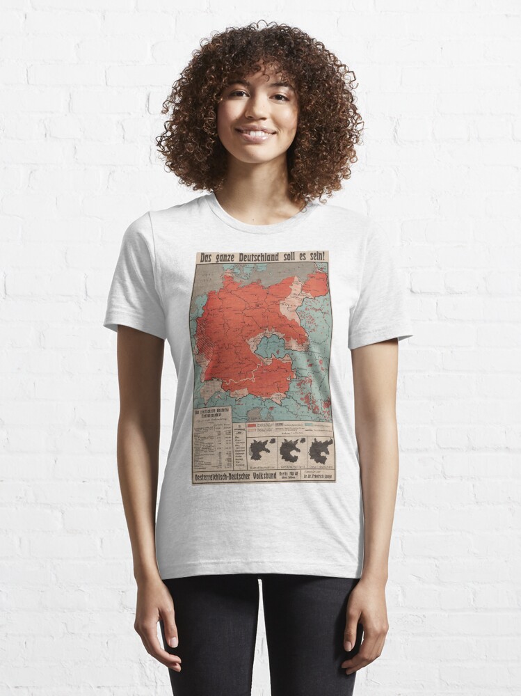 "Deutsches Plakat der 1930er Jahre "Das ganze Deutschland soll es sein!"" TShirt von