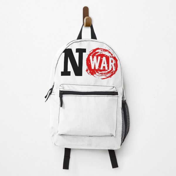 Item preview, No War Black & Red designed and sold by WearWolfDesigns.