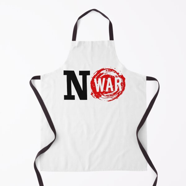 Item preview, No War Black & Red designed and sold by WearWolfDesigns.