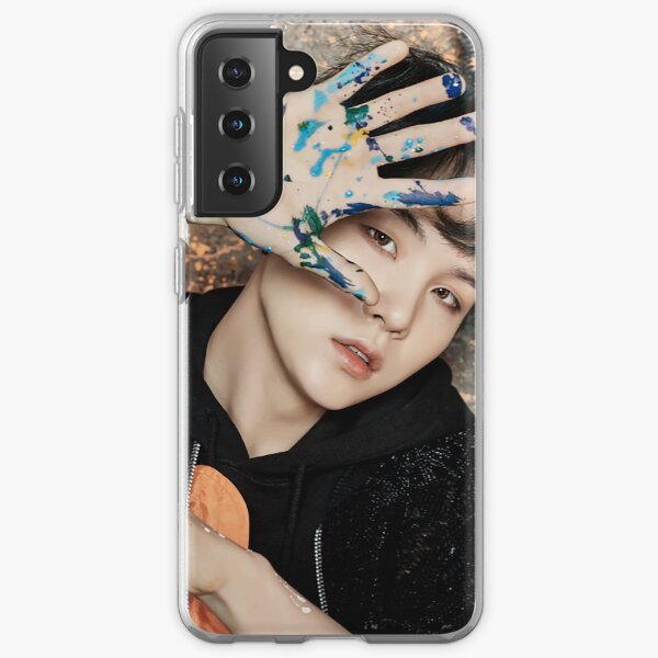 Nunca caminas solo, Suga Funda blanda para Samsung Galaxy