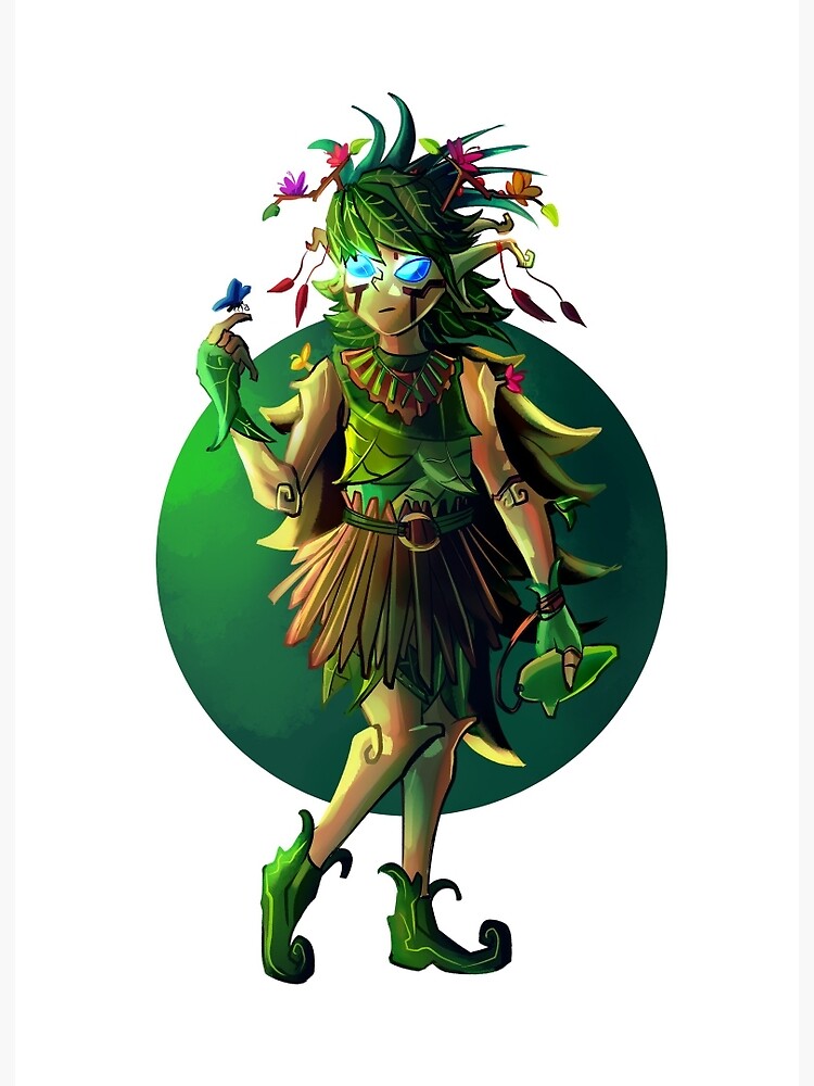 Print The Legend of Zelda: Ocarina of Time Saria Lost Woods