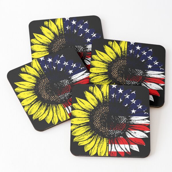 Item preview, Sunflower flag designed and sold by pnkpopcorn.