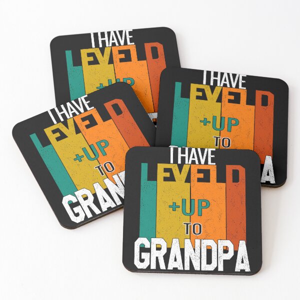 Item preview, I Have Leveled Up To Grandad | Retro Grandpa designed and sold by VictorL Designs.