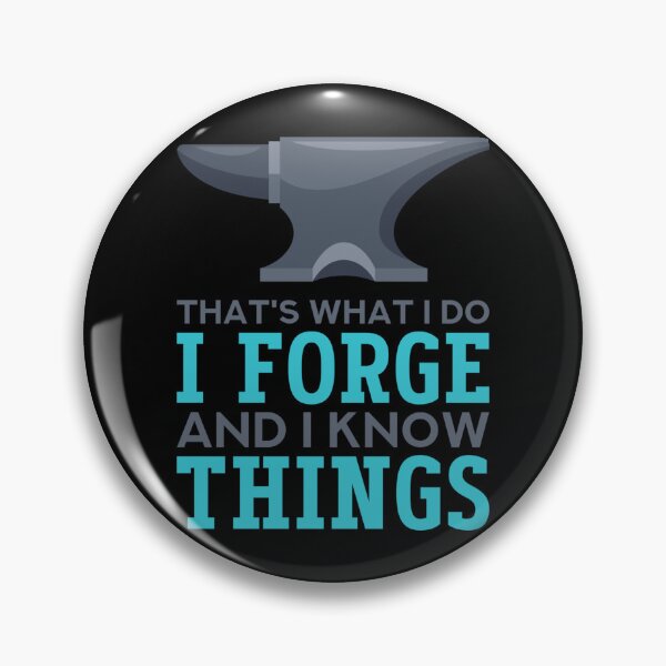 Item preview, Blacksmith Forging Craftsman Gift Sticker designed and sold by SeanDarr36.