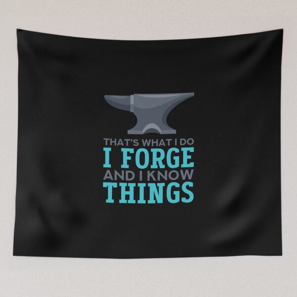 Item preview, Blacksmith Forging Craftsman Gift Sticker designed and sold by SeanDarr36.