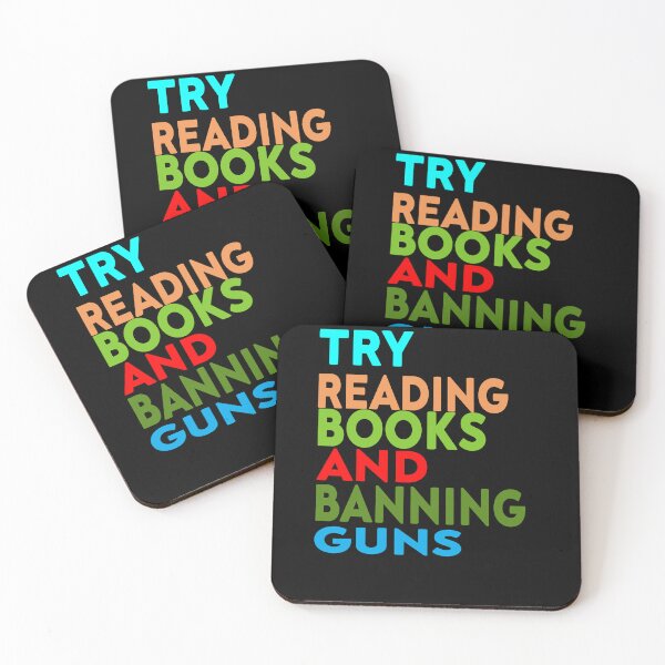 Item preview, Try Reading Books and Banning Guns | book lover|  knowledge is power designed and sold by stylechoc.