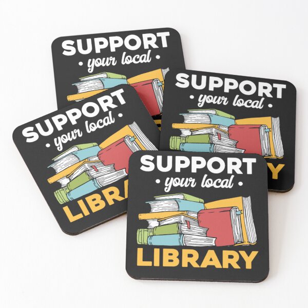 Item preview, Library Support Book Reading designed and sold by ClamenTaon.