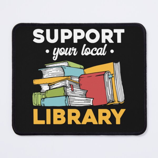 Item preview, Library Support Book Reading designed and sold by ClamenTaon.