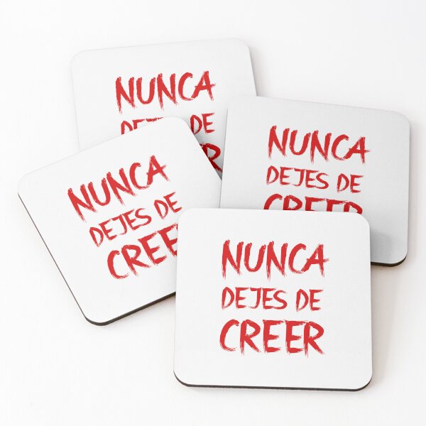 Item preview, Nunca Dejes de Creer Red designed and sold by VRedBaller.