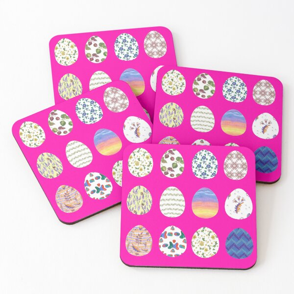 Item preview,  Easter Sunday egg basket ideas / Happy Easter ~ Colorful and Pretty Patterned Easter Eggs designed and sold by haRexia.