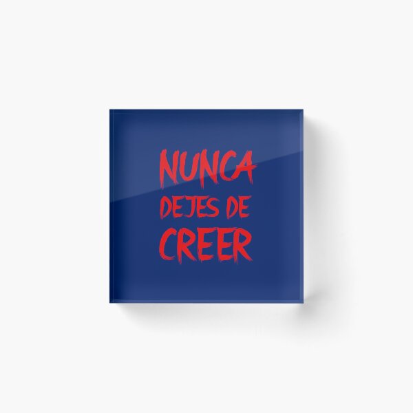 Item preview, Nunca Dejes de Creer Red 2 designed and sold by VRedBaller.