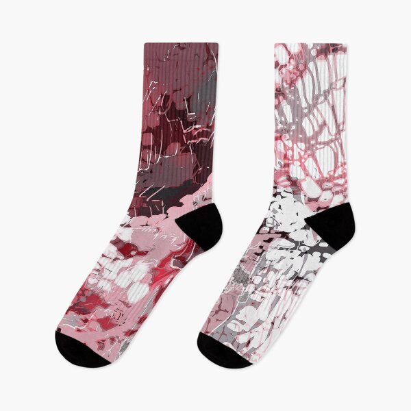 Artikelvorschau, Modern, abstract pattern, white, pastel pink, grey entworfen und verkauft von Svitac.