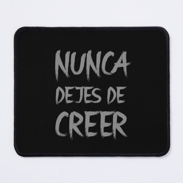 Item preview, Nunca Dejes de Creer Grey 2 designed and sold by VRedBaller.