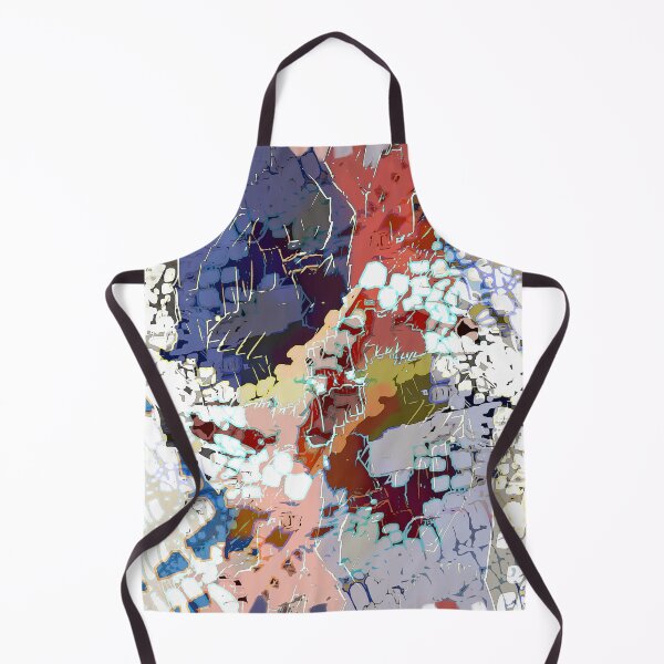 Artikelvorschau, Modern, abstract pattern, white, colorful entworfen und verkauft von Svitac.