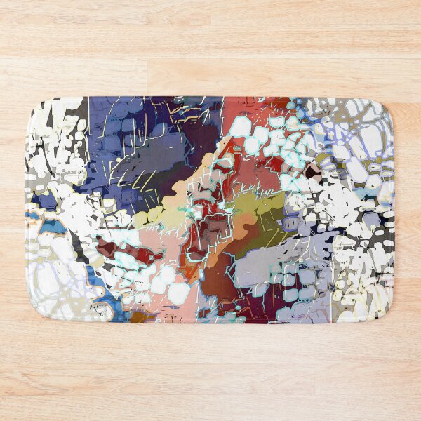 Item preview, Modern, abstract pattern, white, colorful designed and sold by Svitac.
