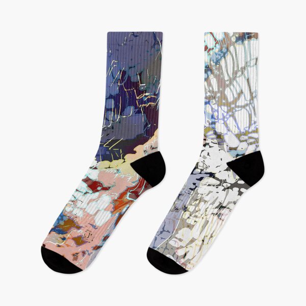 Item preview, Modern, abstract pattern, white, colorful designed and sold by Svitac.