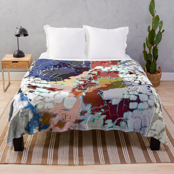 Item preview, Modern, abstract pattern, white, colorful designed and sold by Svitac.