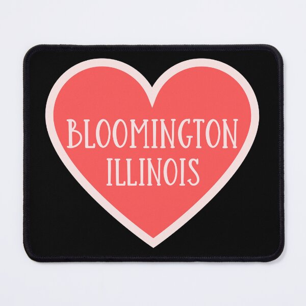 Item preview, Bloomington Illinois Cute Heart designed and sold by Krysanthe.
