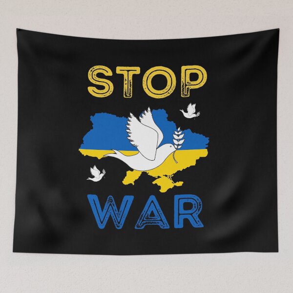 Item preview, USA Supports Ukraine t-Shirt , Support Ukraine, stop war shirt ,usa with ukraine designed and sold by zoonix.